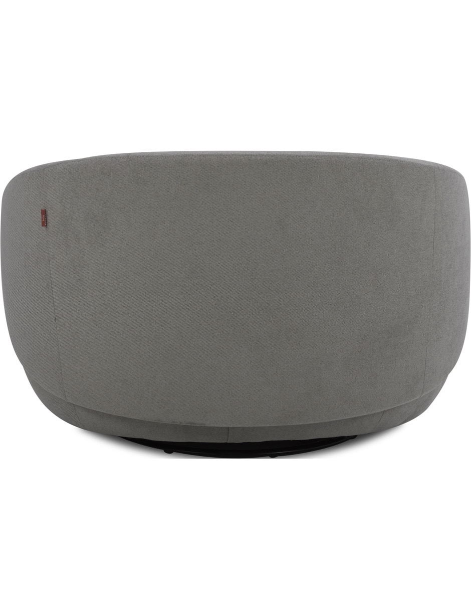 SILLÓN LUKE*CE* ALG-POLIÉSTER, GRIS