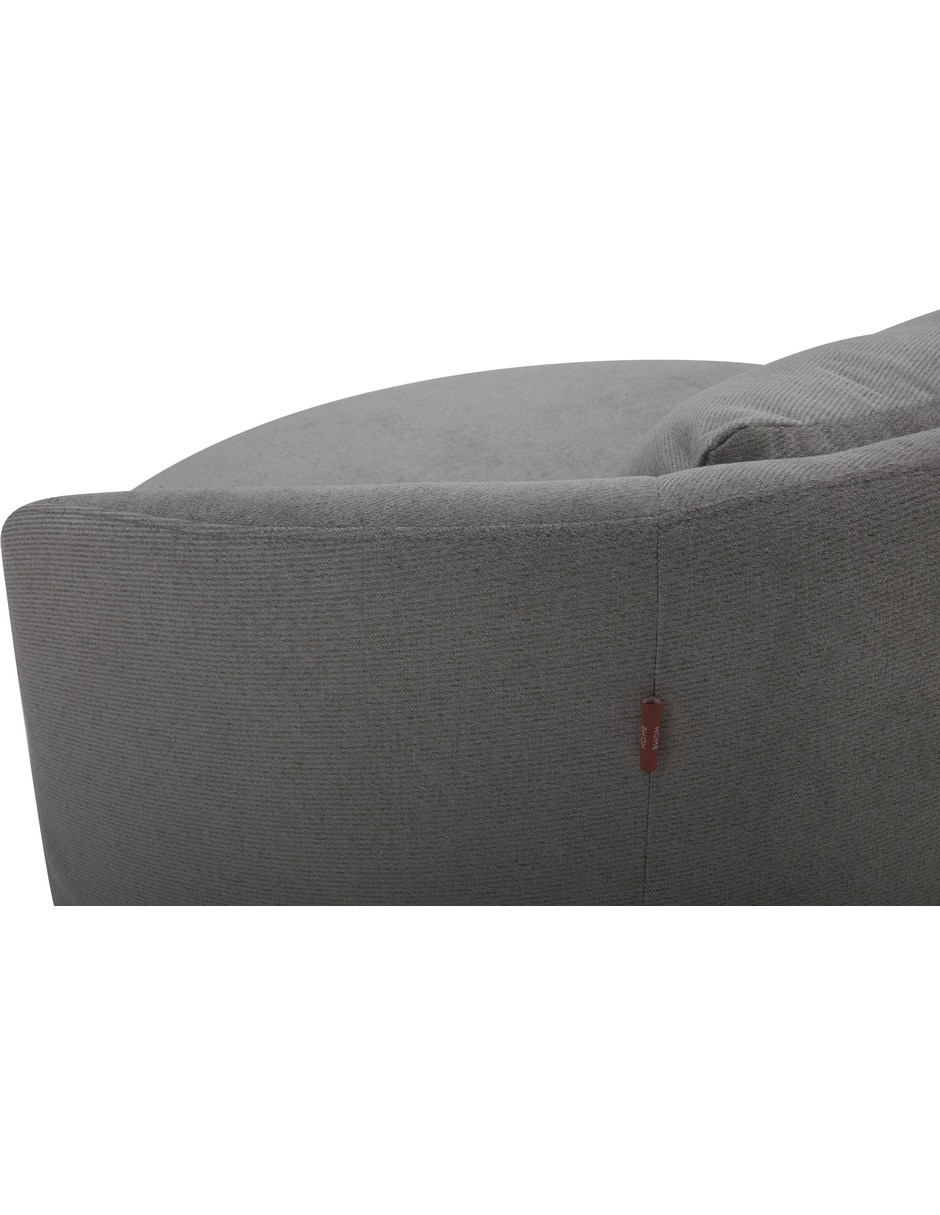 SILLÓN LUKE*CE* ALG-POLIÉSTER, GRIS