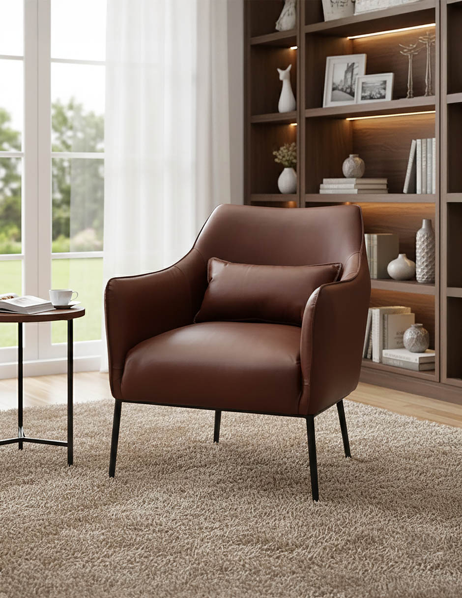 SOFÁ OCASIONAL YETI, CAFÉ