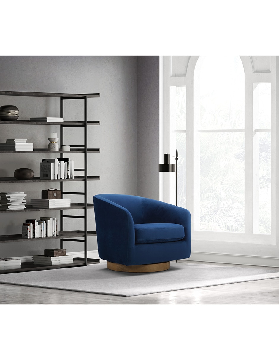 SILLÓN DION*CE* ALGODÓN, AZUL