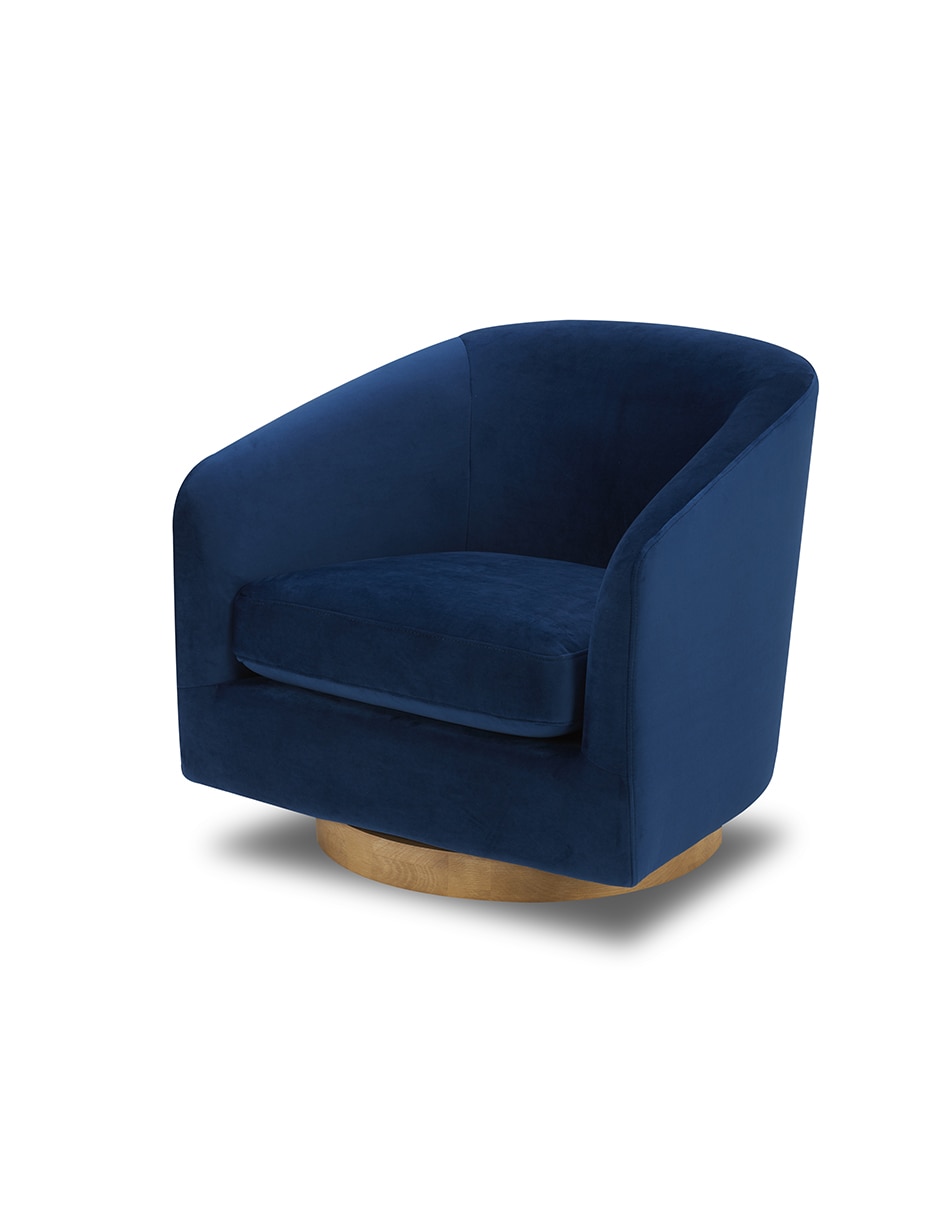 SILLÓN DION*CE* ALGODÓN, AZUL