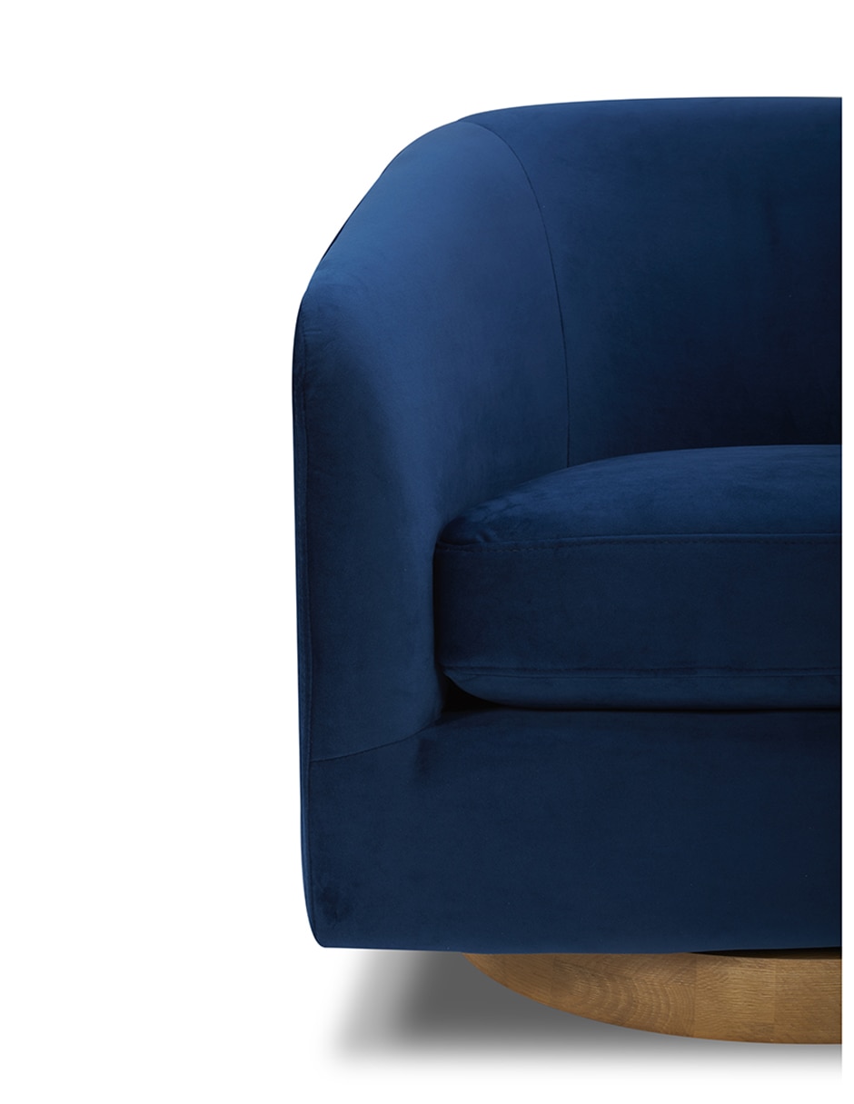 SILLÓN DION*CE* ALGODÓN, AZUL