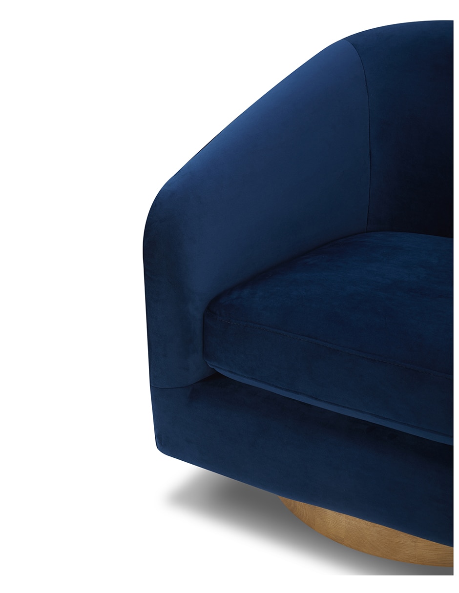 SILLÓN DION*CE* ALGODÓN, AZUL