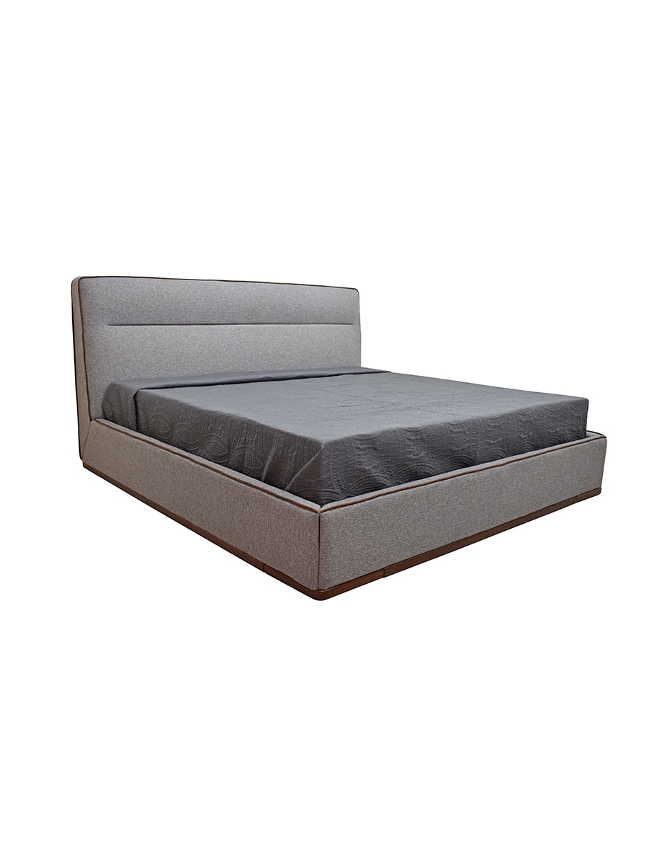 Cama de madera y tela 2