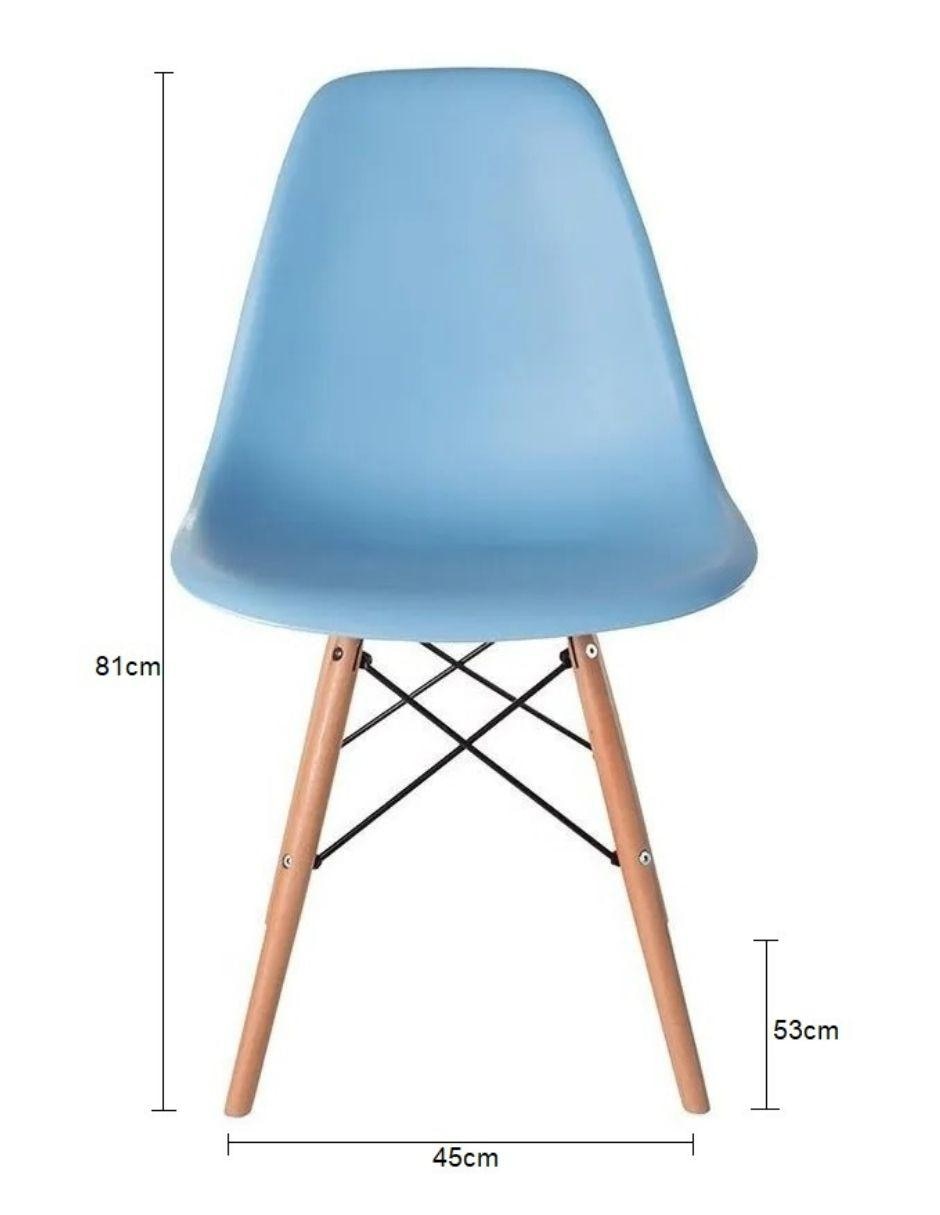 Set de sillas 2 piezas Muebles de madera 5