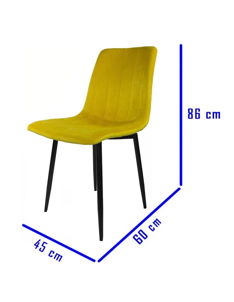 Silla Eames Tapizadas de terciopelo 8