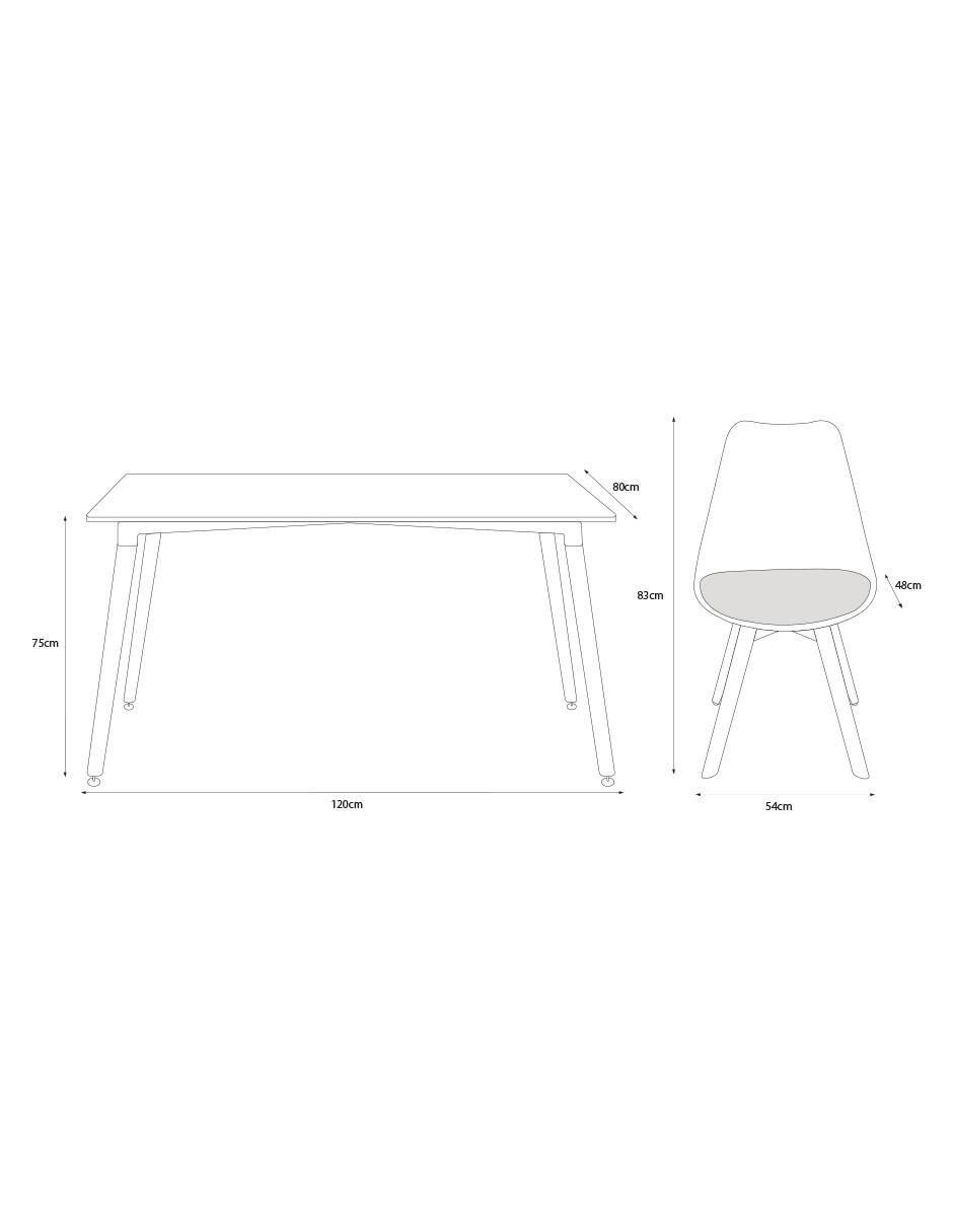 Antecomedor Munich/Helsinki para 4 personas 4