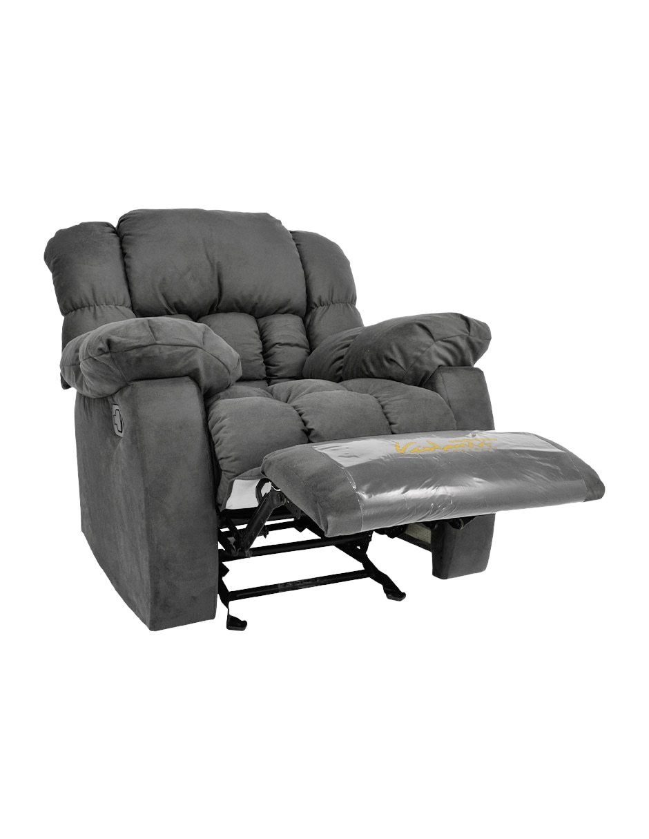 RECLINABLE ELLIOT TELA, GRIS