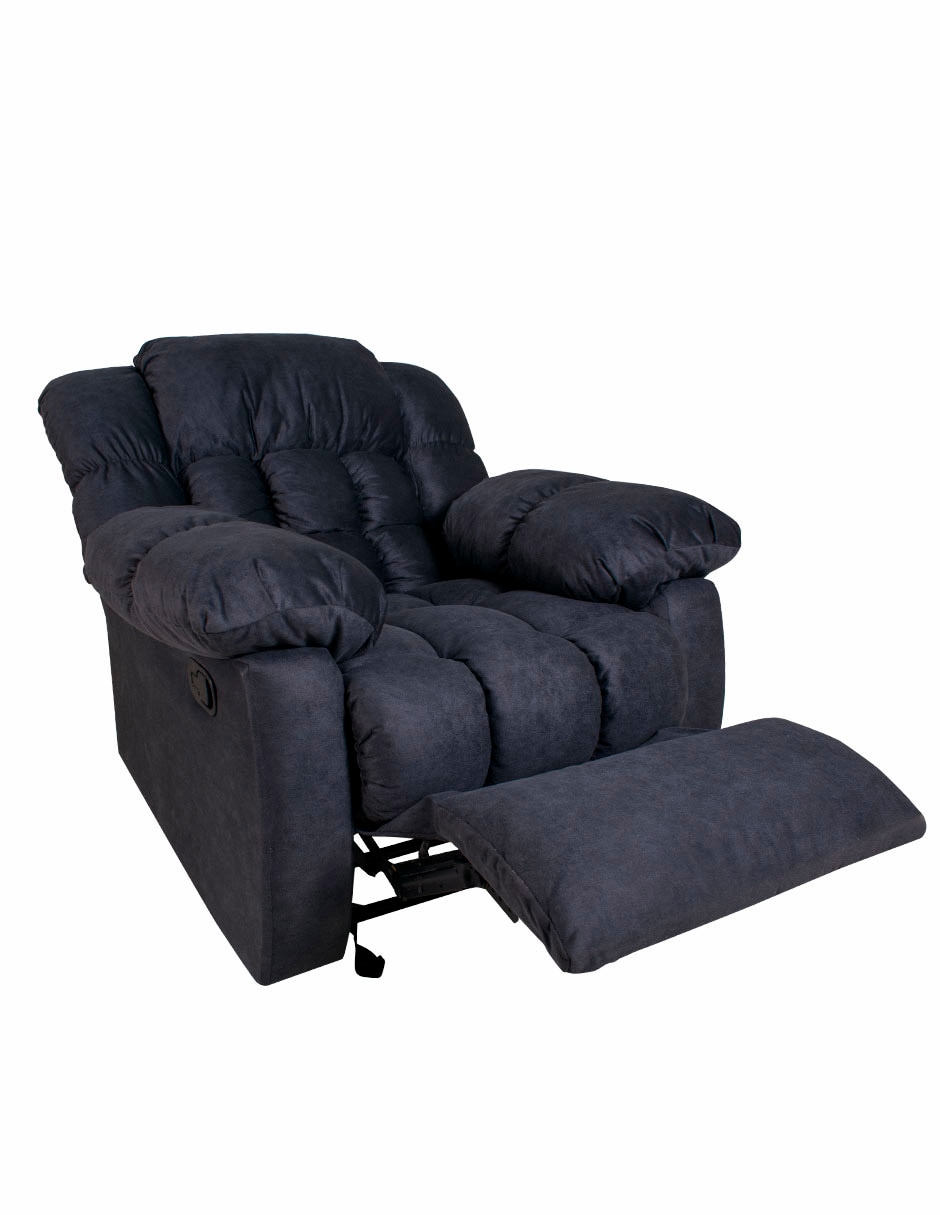 RECLINABLE ELLIOT TELA, GRIS