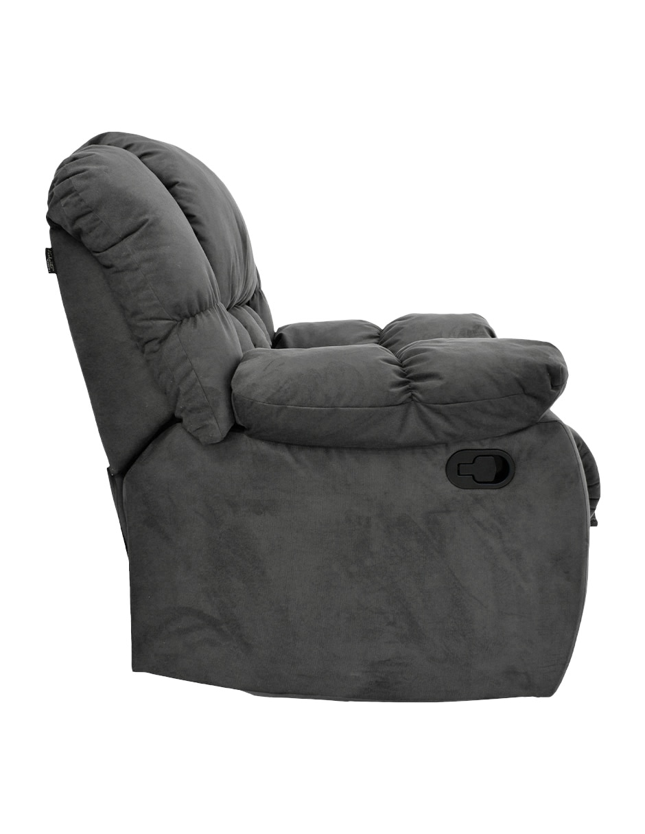 RECLINABLE ELLIOT TELA, GRIS