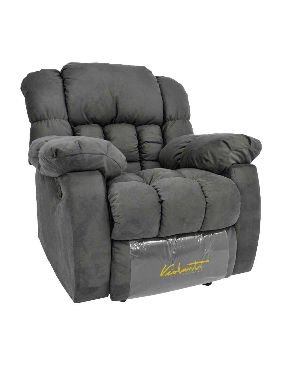 RECLINABLE ELLIOT TELA, GRIS