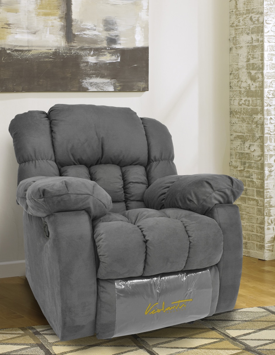 RECLINABLE ELLIOT TELA, GRIS