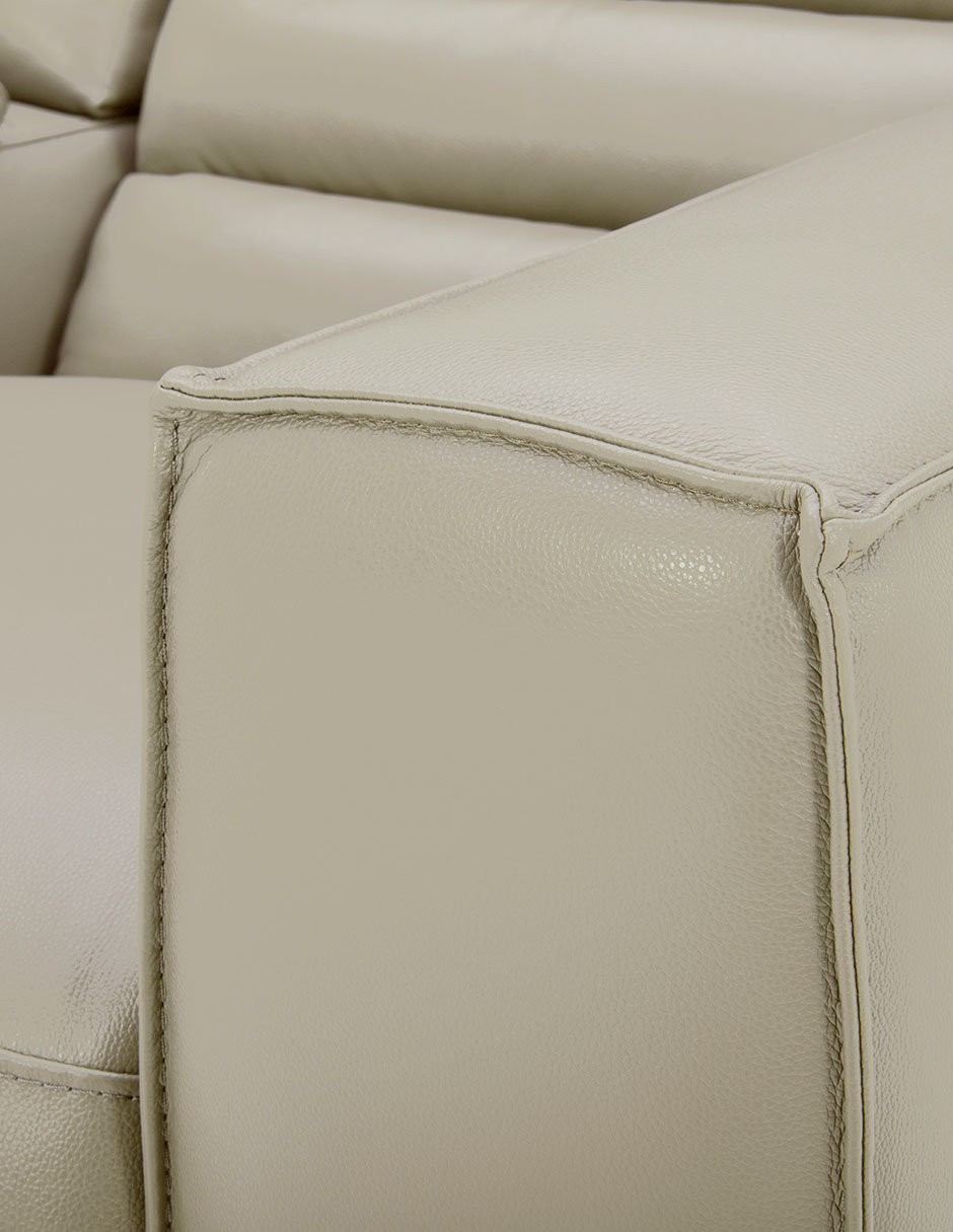 Love seat Lucerna de piel 6
