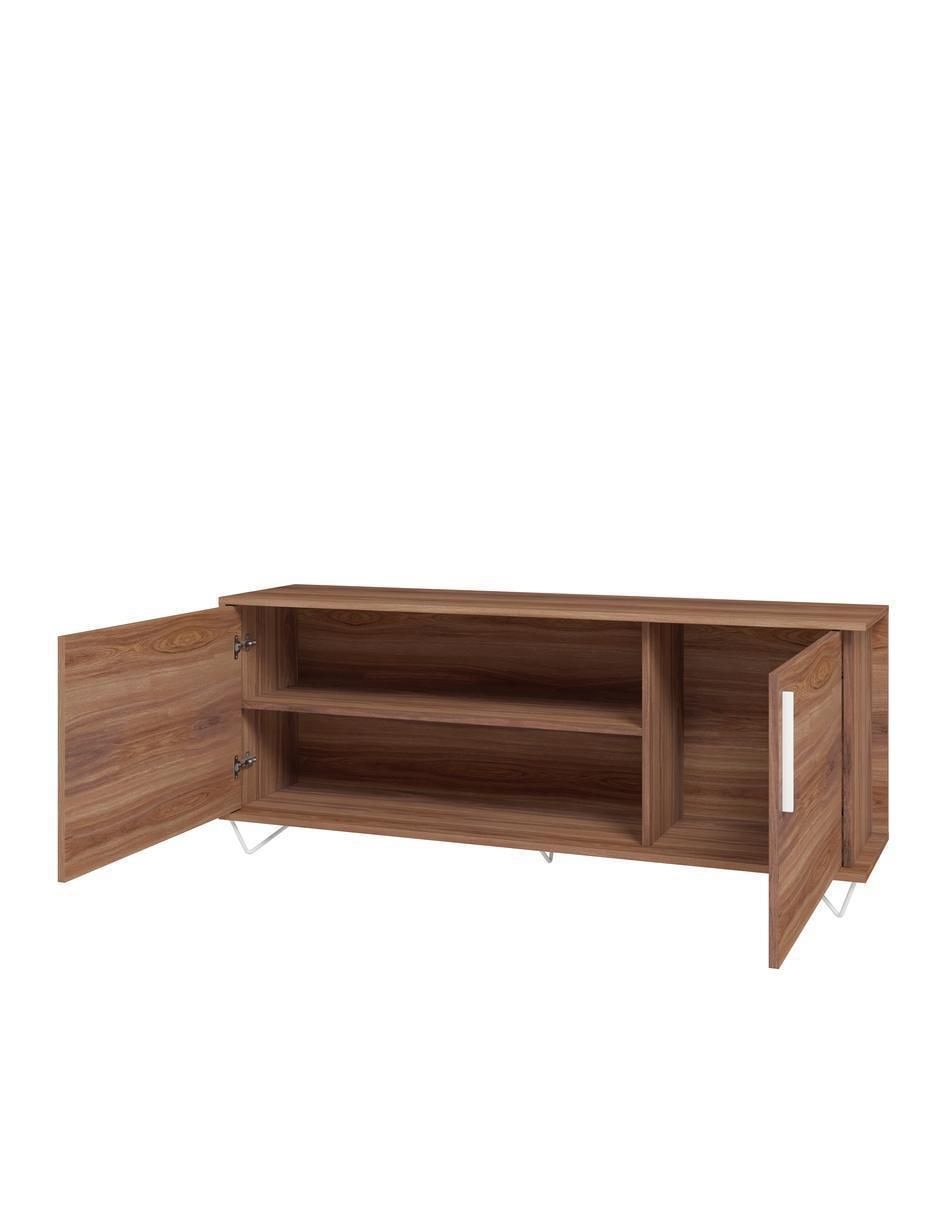 Mueble de tv Stand Brown de 7