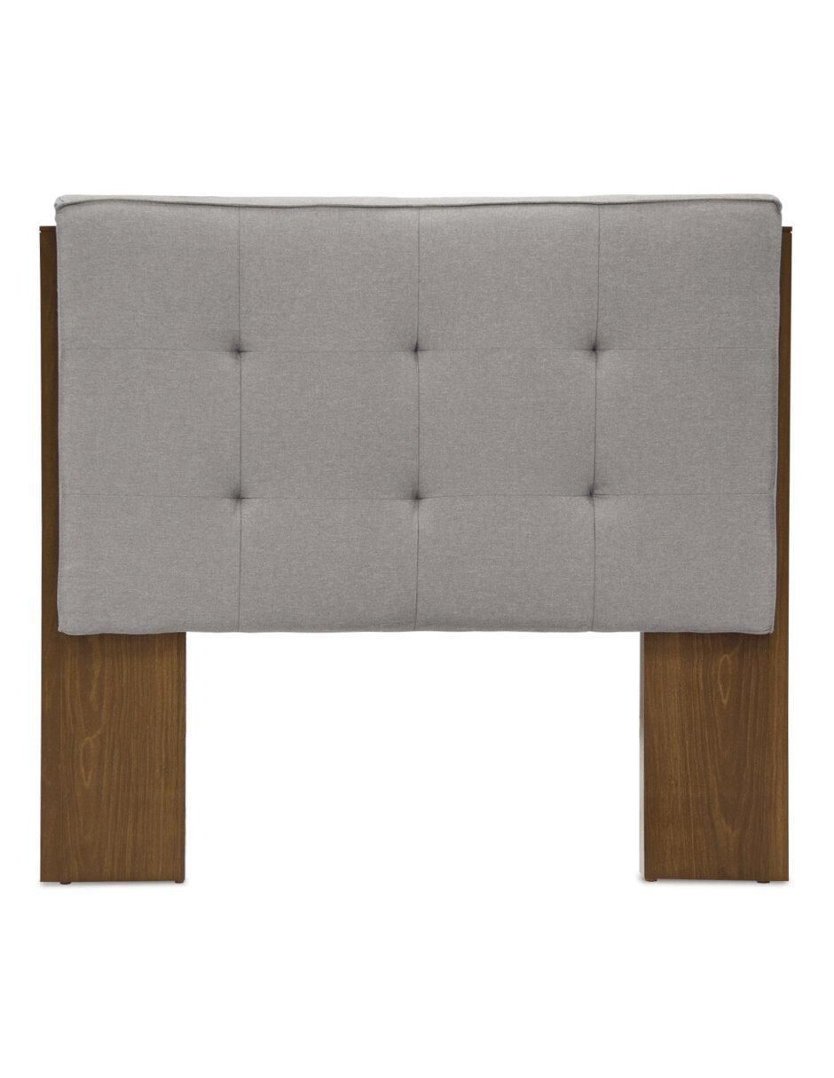 Cabecera Sens de madera y tela
