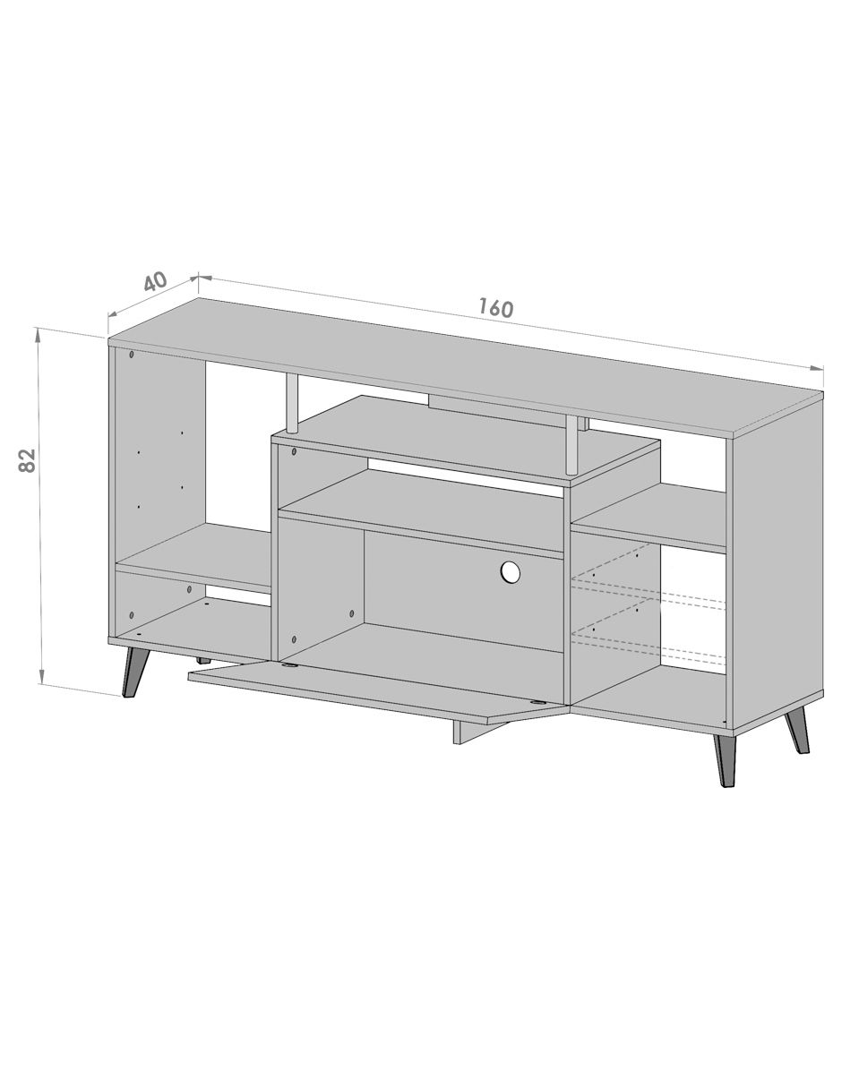 Mueble de tv Mobili-Ibiza de 6
