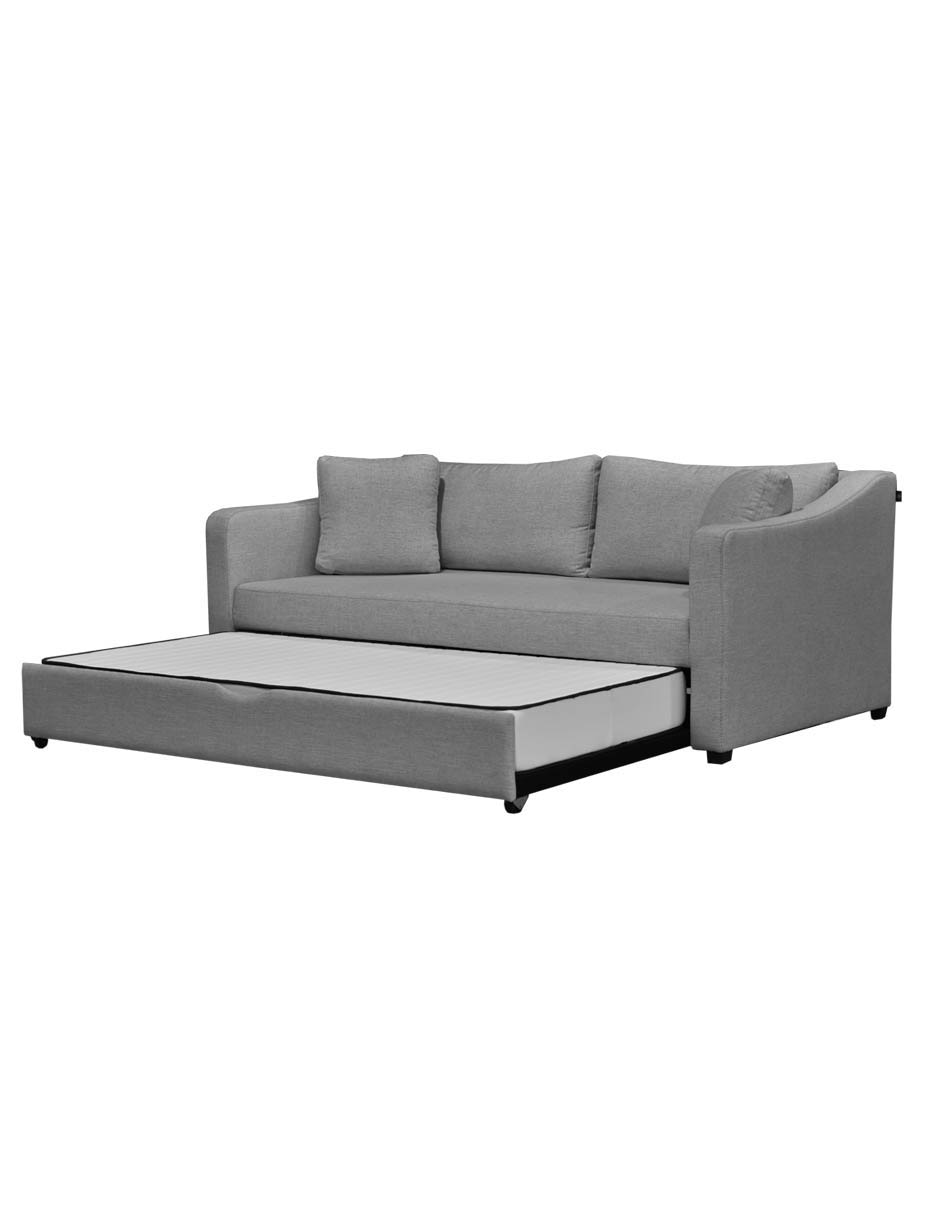 SOFÁ CAMA DARLY TELA, GRIS