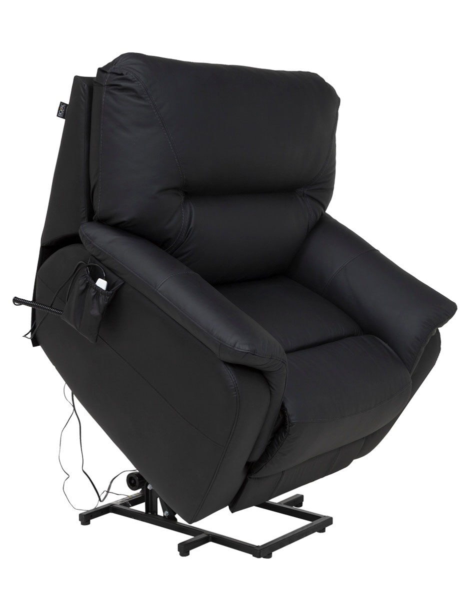Reclinable Nora de piel y vinil 5