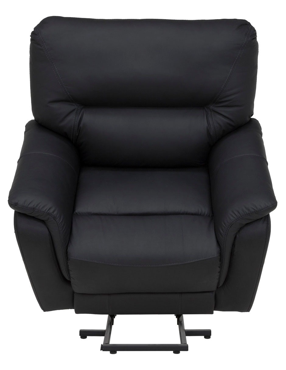 Reclinable Nora de piel y vinil 14
