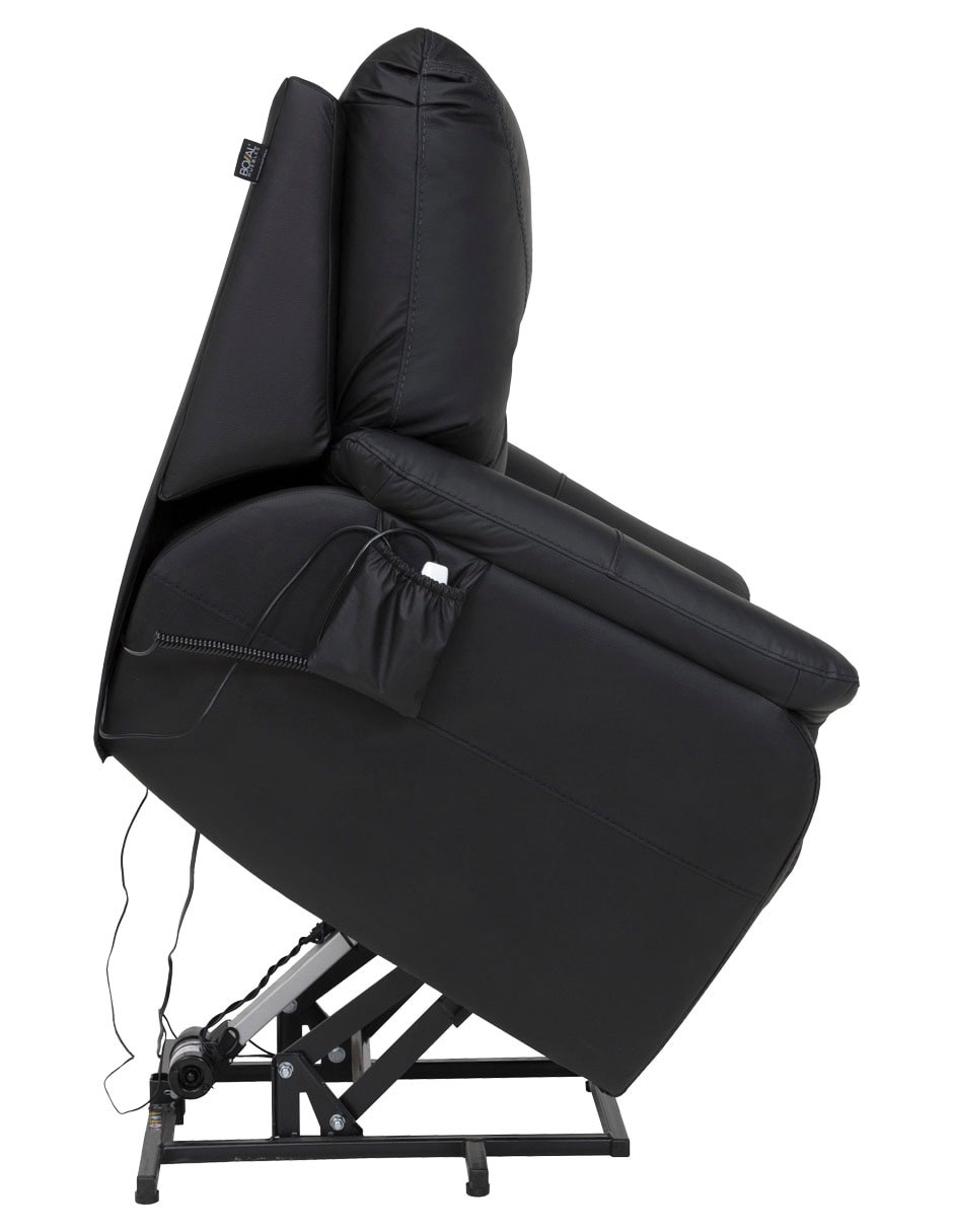 Reclinable Nora de piel y vinil 17