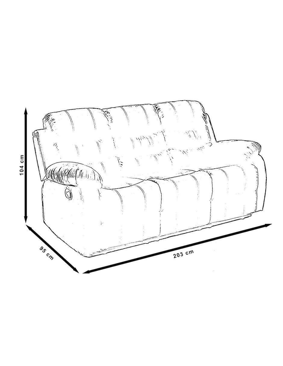 Reclinable de cuero 6