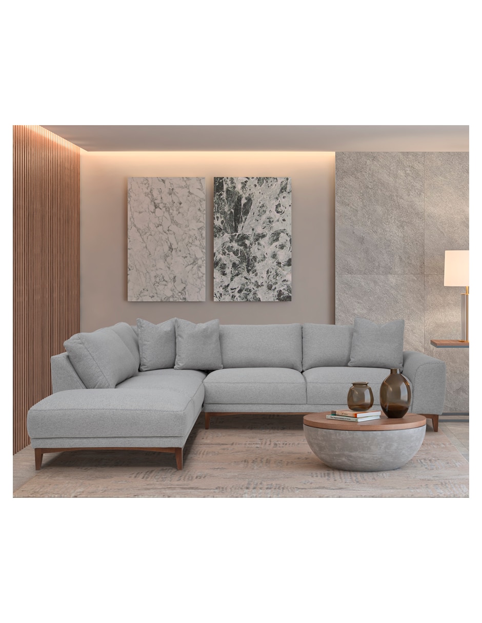 SALA MODULAR ALINA TE, IZQUIERDO, GRIS