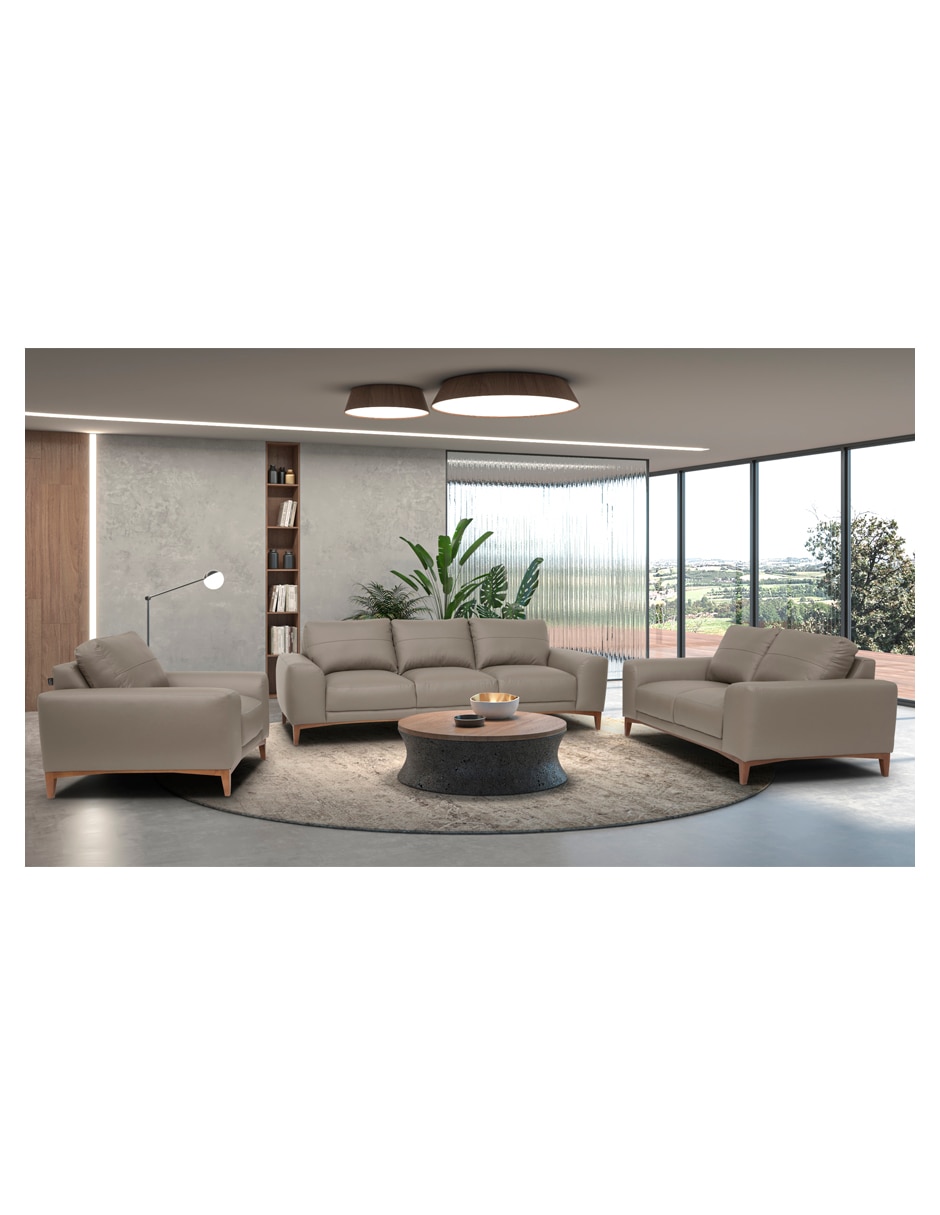 Love seat Boal Alina de piel