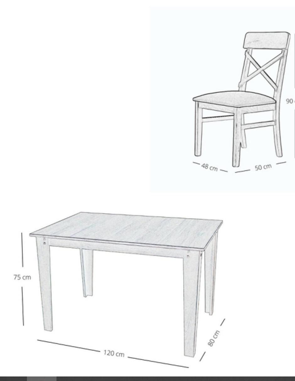 Antecomedor Tikan Edahi 4 personas