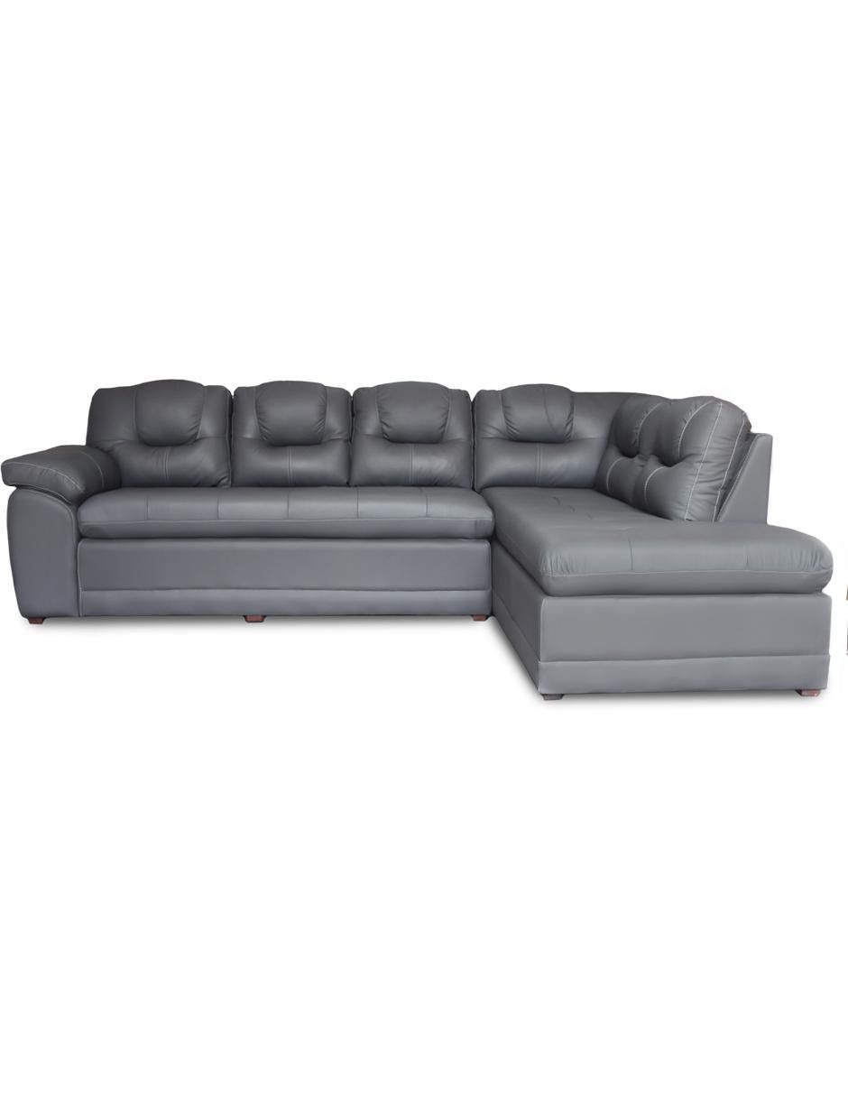 Sala modular derecha Confortopiel Verona de piel y vinil