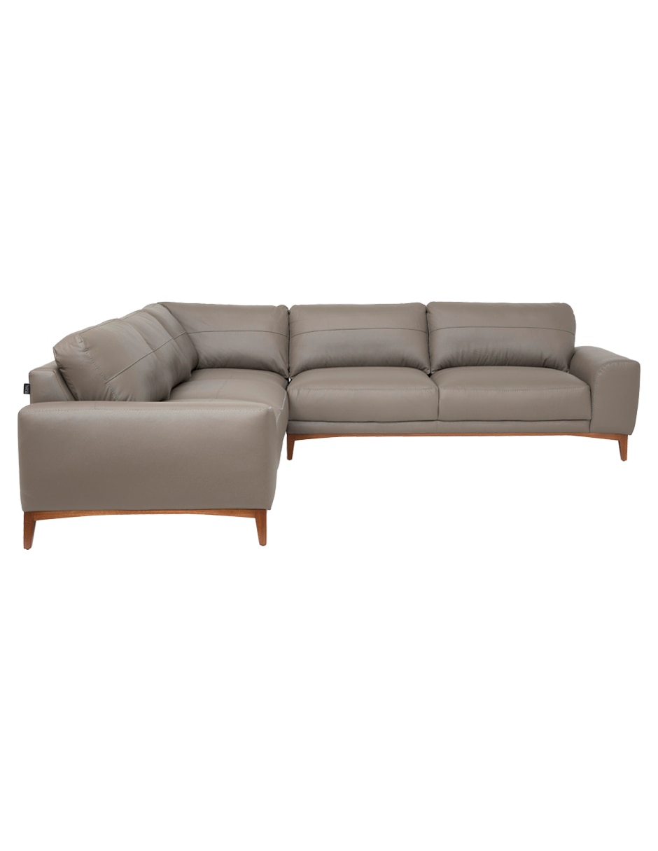 Chaise lounge de piel