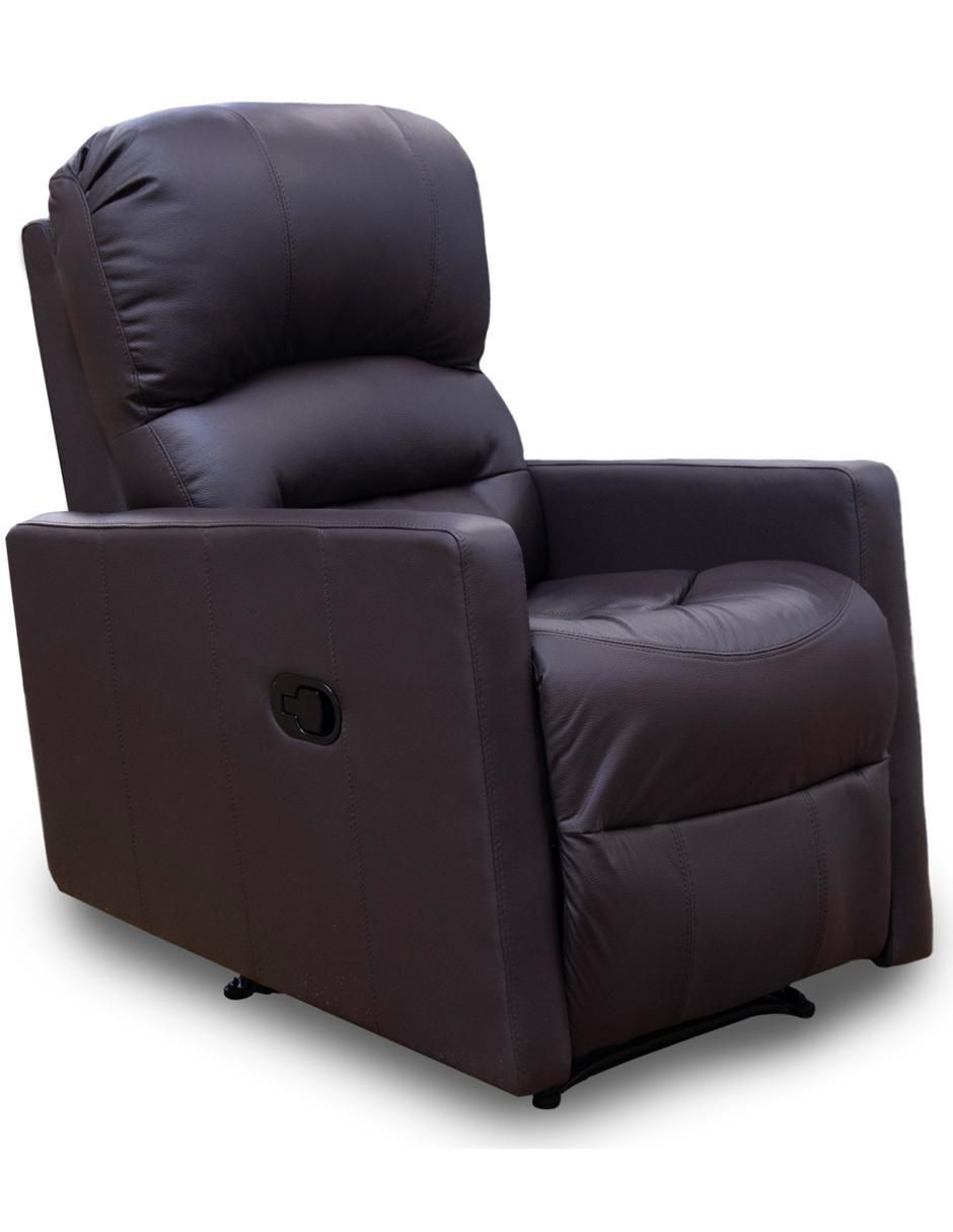 Reclinable Charly de piel y vinil 3