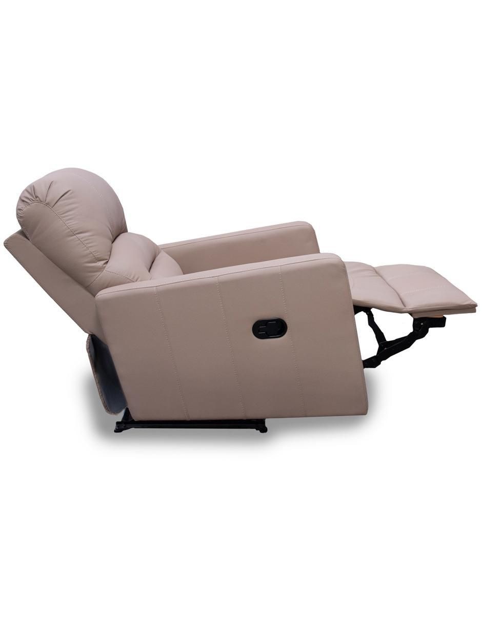 Reclinable Confortopiel Charly estilo contempo minimalista