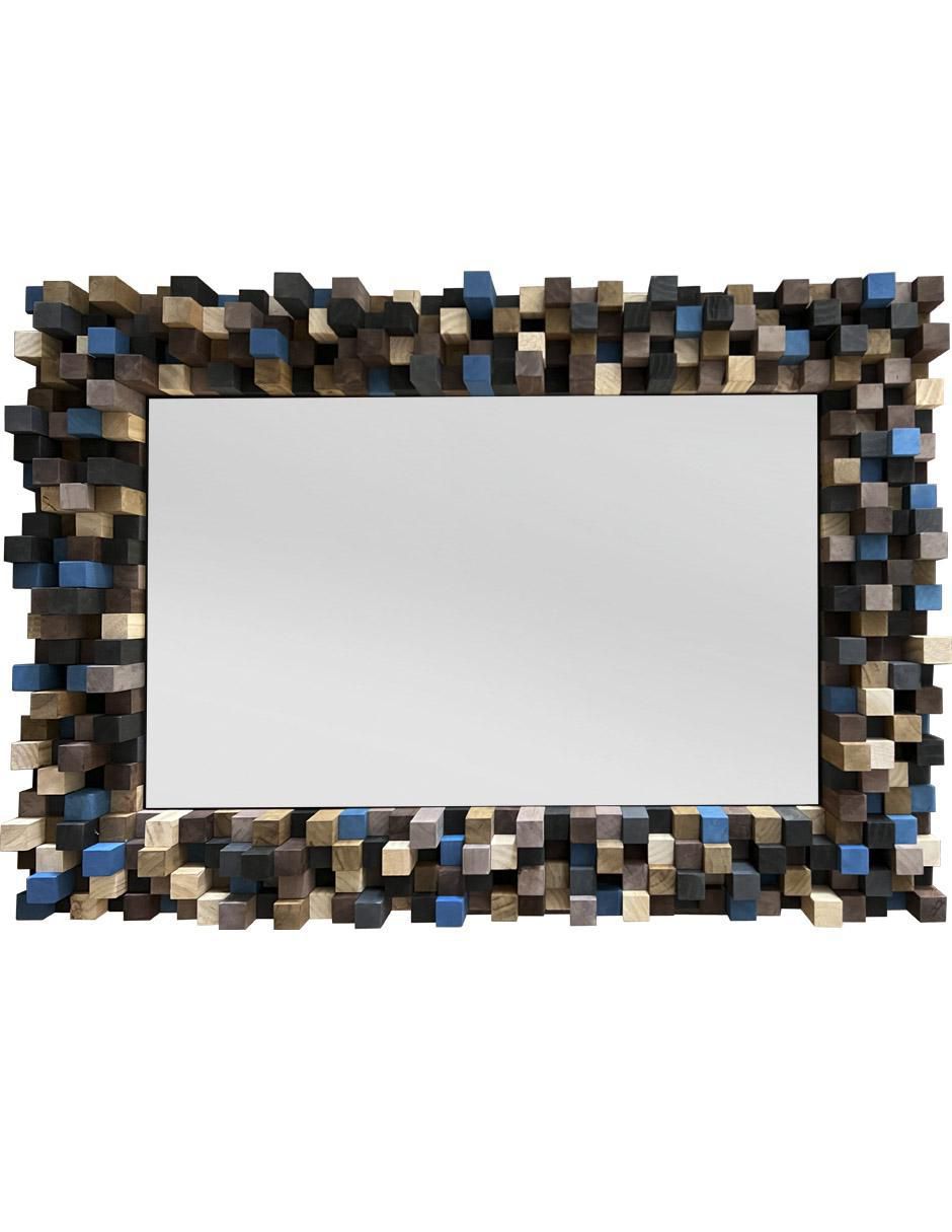 Espejo rectangular estilo contemporáneo