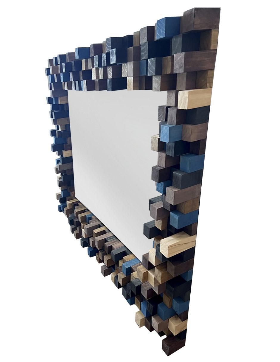 Espejo rectangular estilo contemporáneo 2