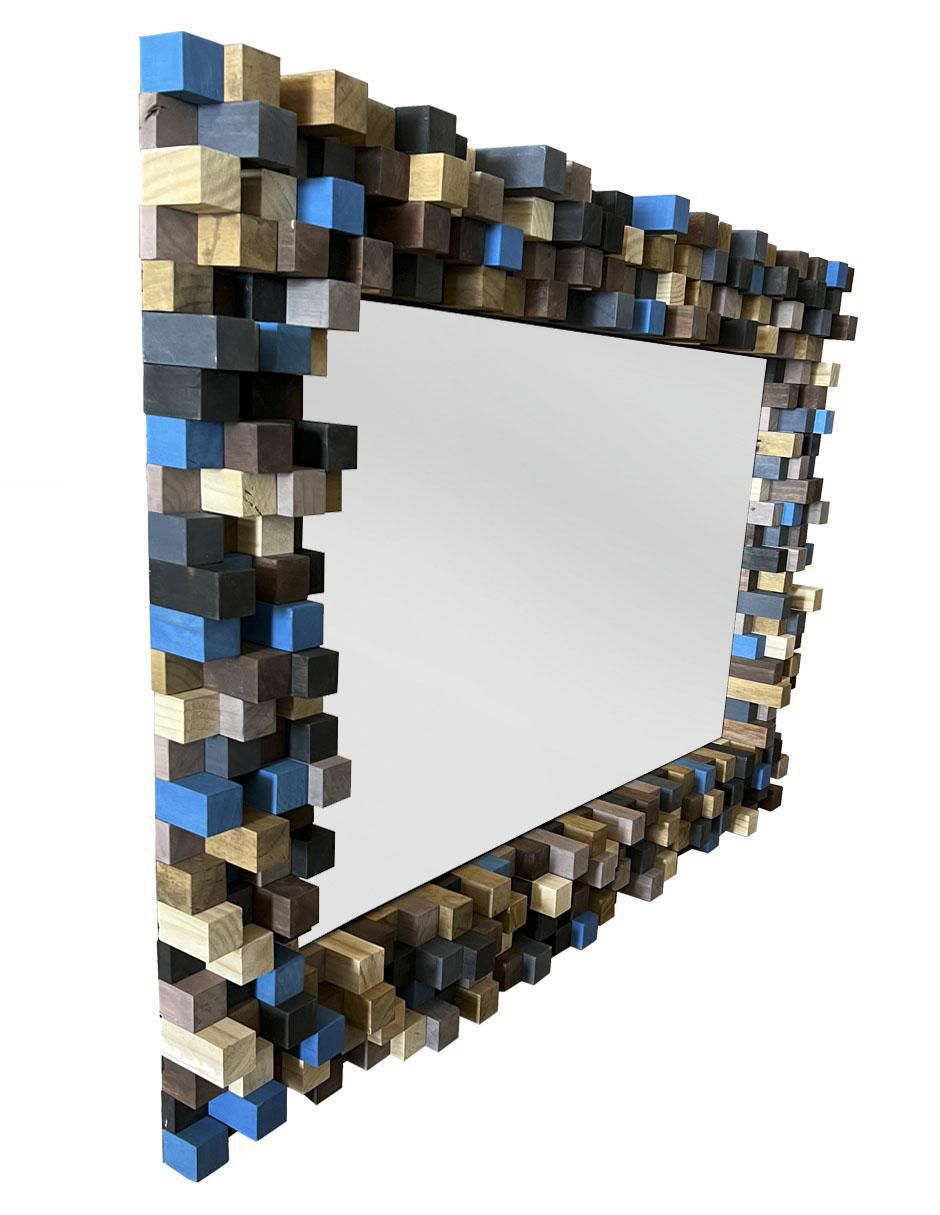 Espejo rectangular estilo contemporáneo 3