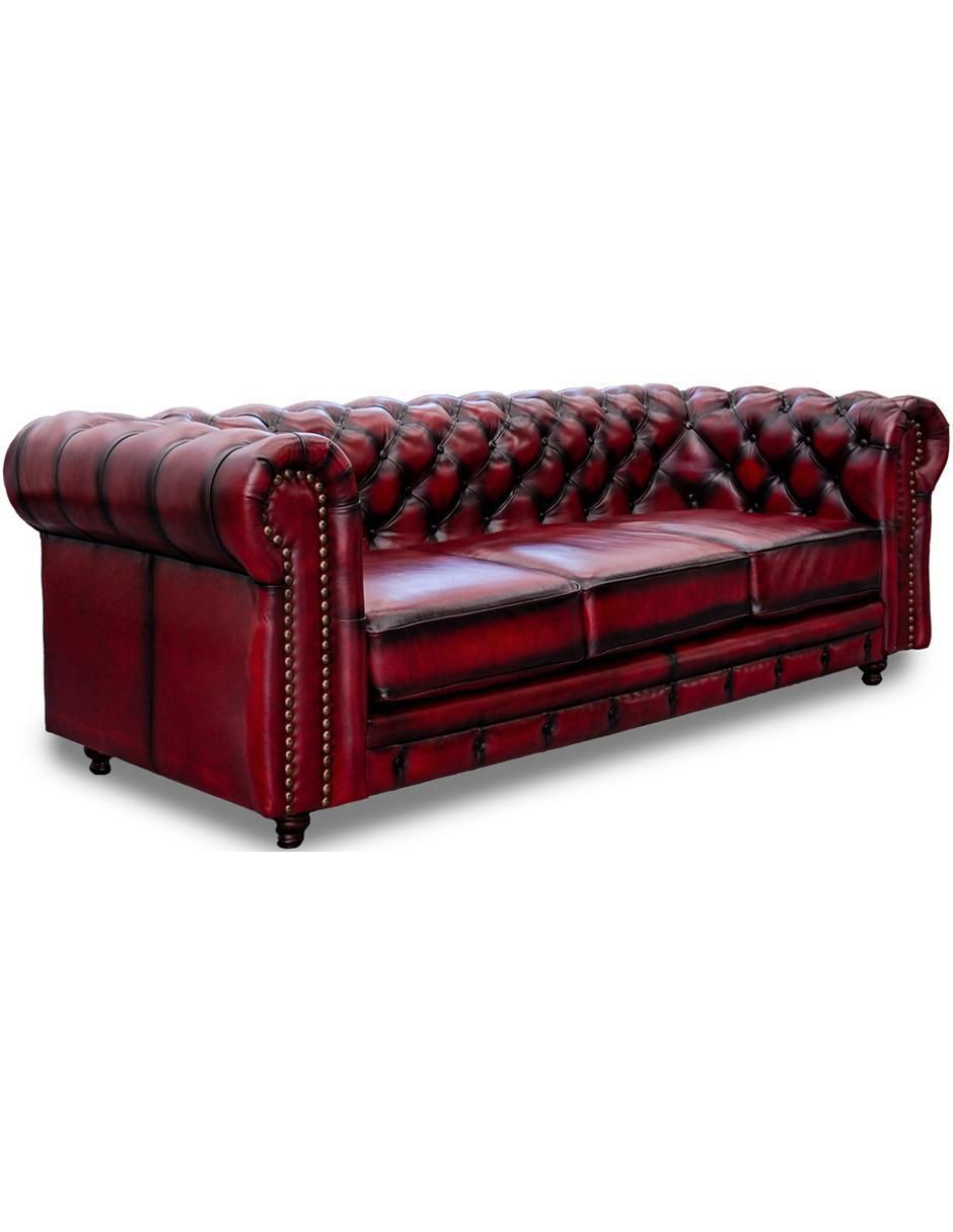 Sofá Chesterfield de piel 2