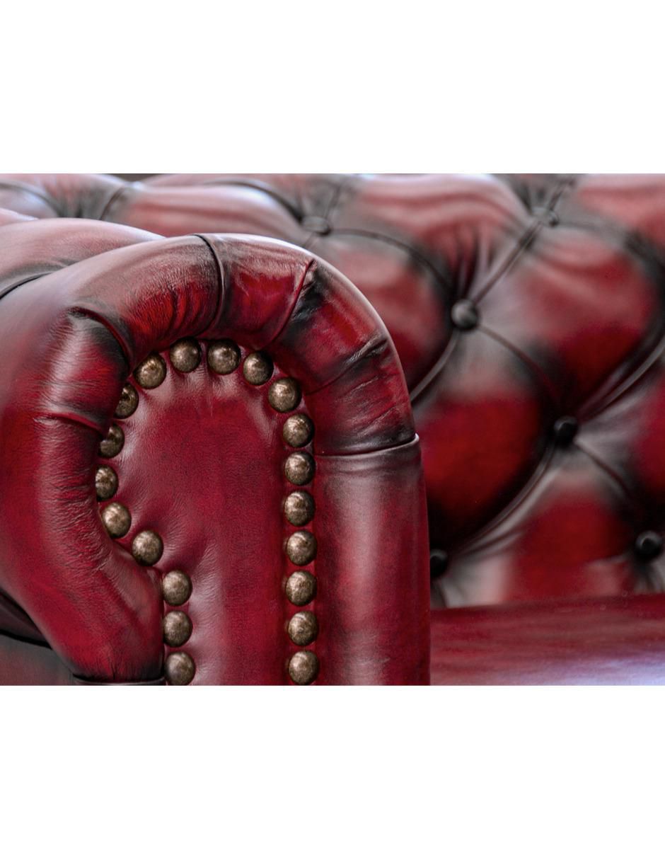 Sofá Chesterfield de piel 5