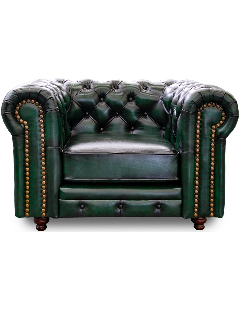 Sillón Chesterfield de piel Sillón Chesterfield de piel