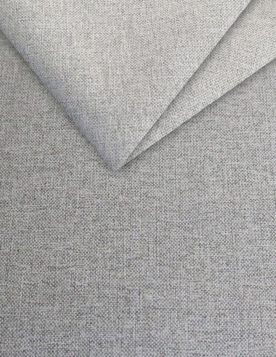 CABECERA MALIBU MADERA, QS, GRIS CLARO