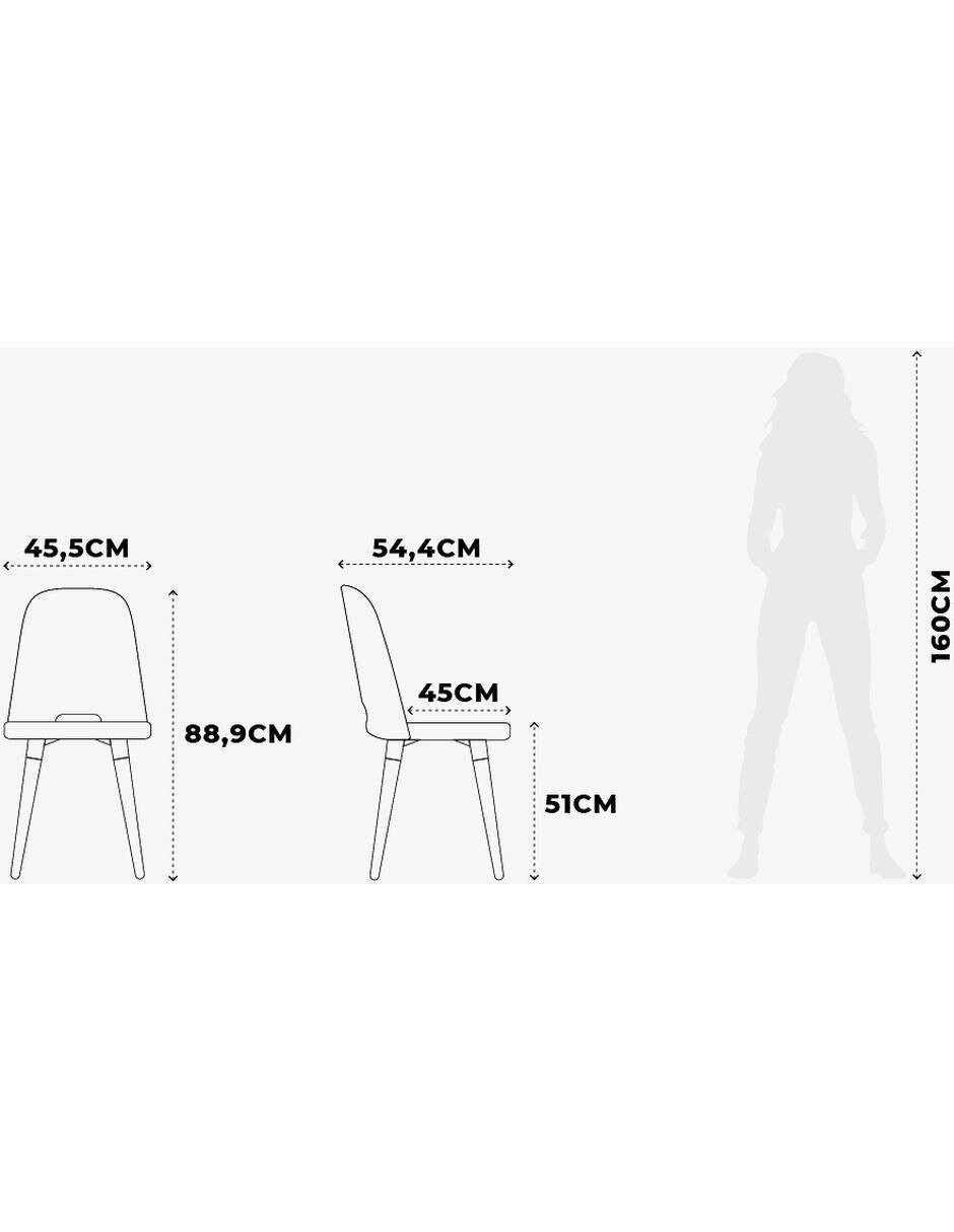 Silla Drop de madera adulto 5