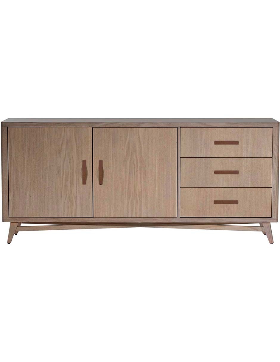 Bufetero Leiden de madera encino 1