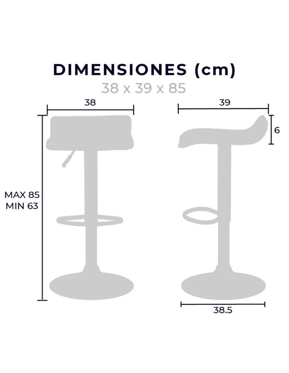Juego de bancos altos Sion 9