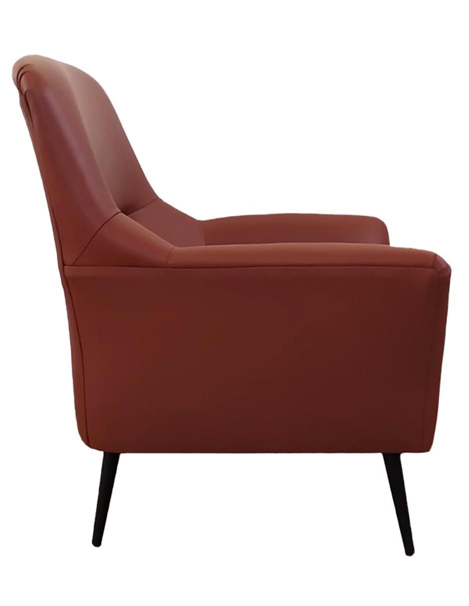 Sillón Confortopiel Minik estilo nórdico de madera pino