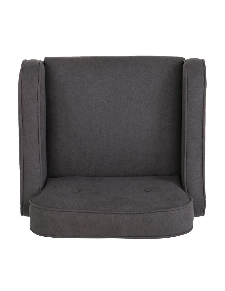 Silla de madera y tela 5