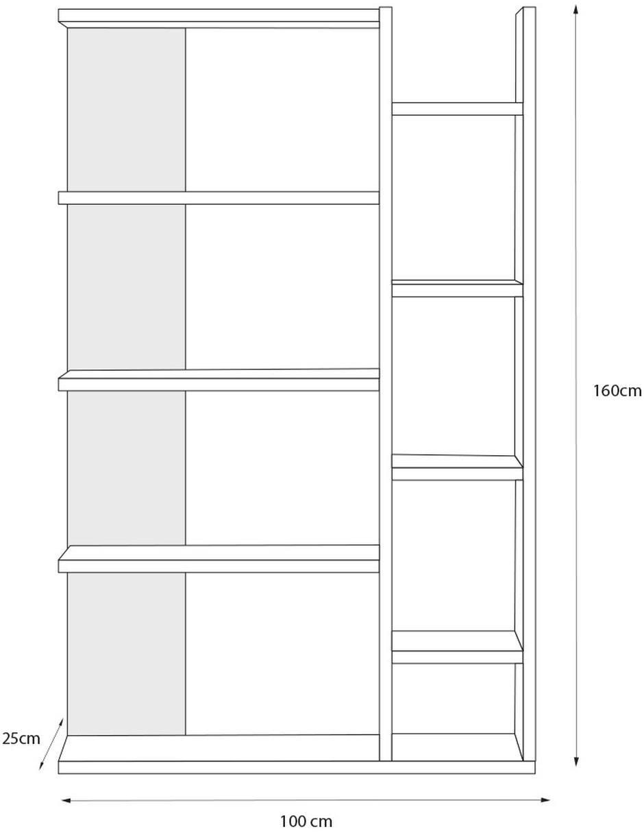 Librero de MDF 4