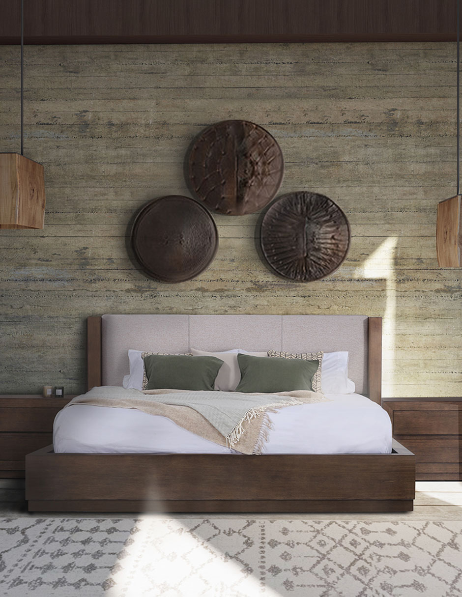 Cama Malbec Casagora de madera encino 12