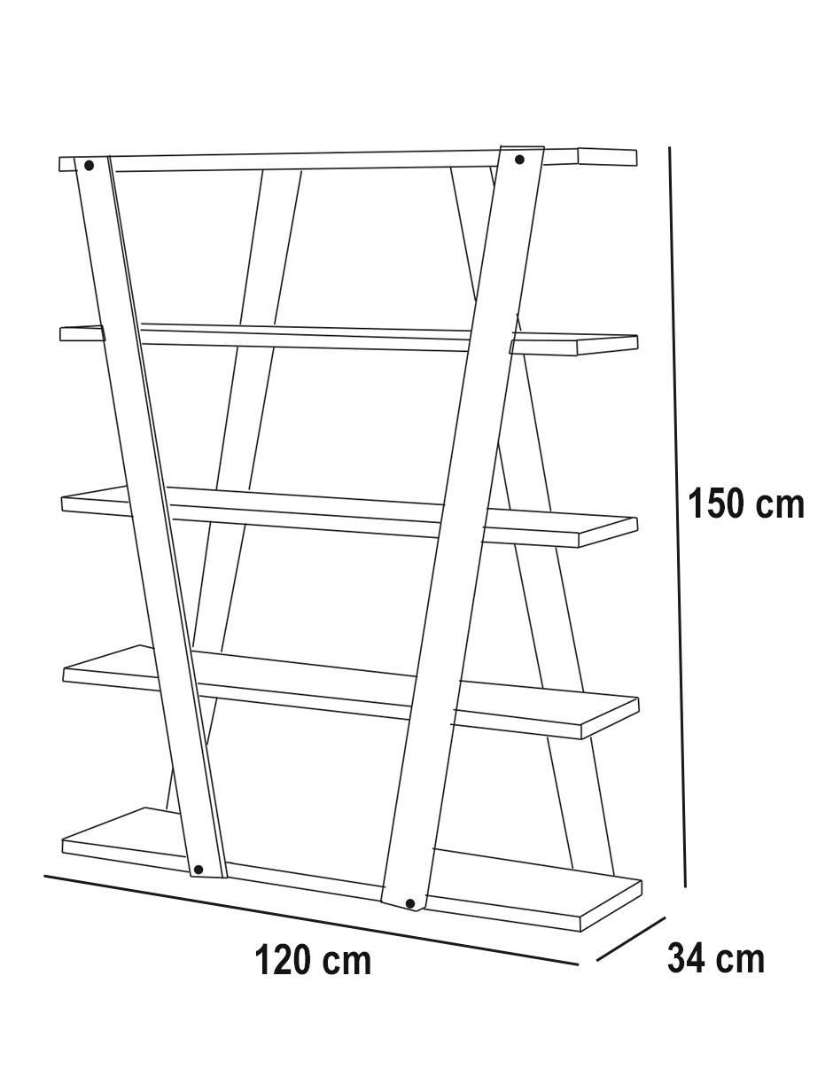 Librero de MDF 3