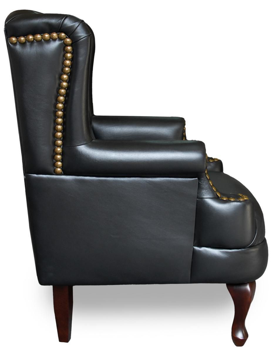 Sillón Confortopiel Luton estilo contemporáneo de madera pino
