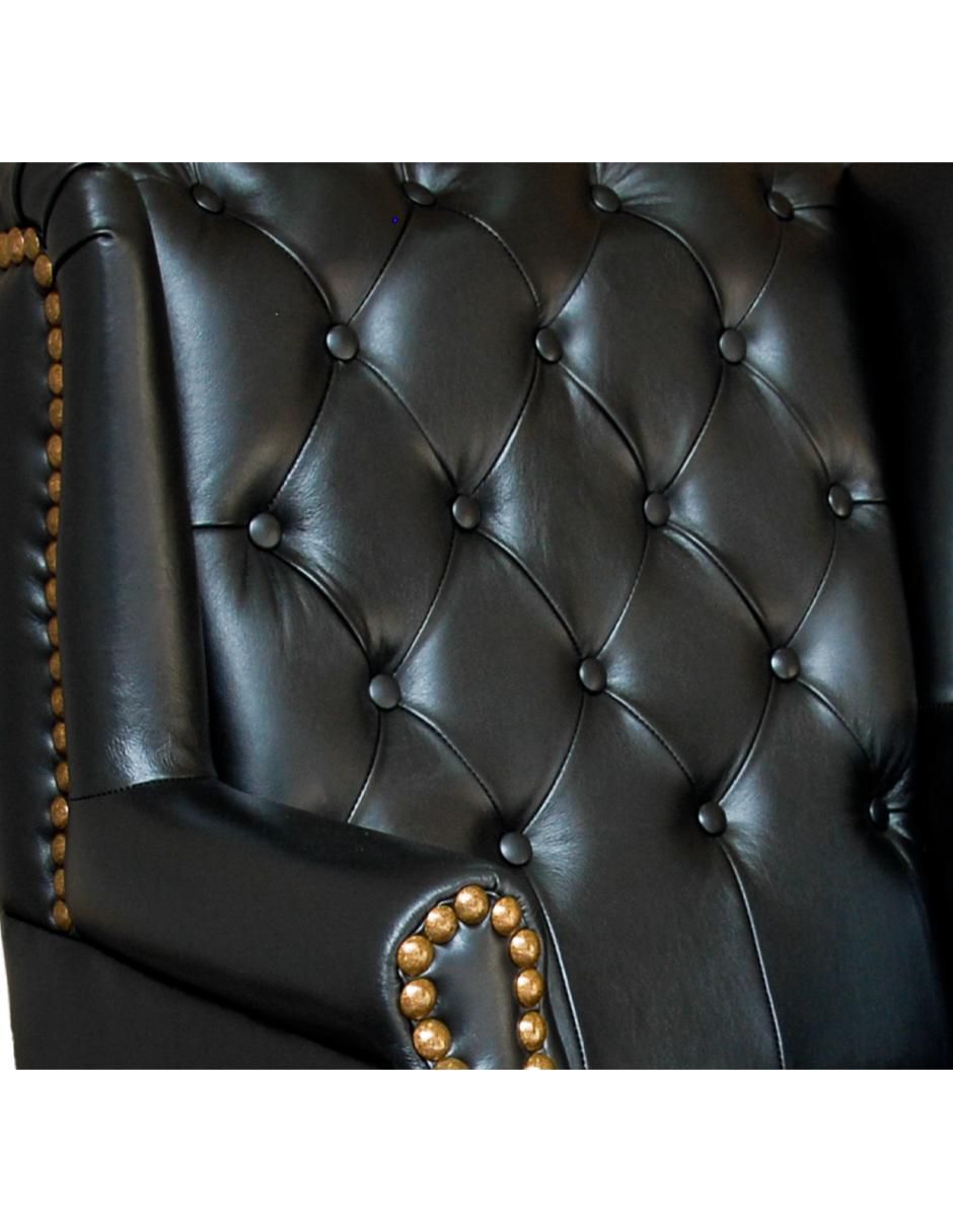 Sillón Confortopiel Luton estilo contemporáneo de madera pino