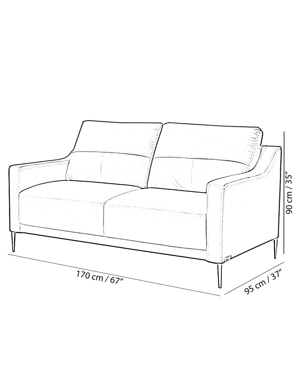 Love seat Dart 5